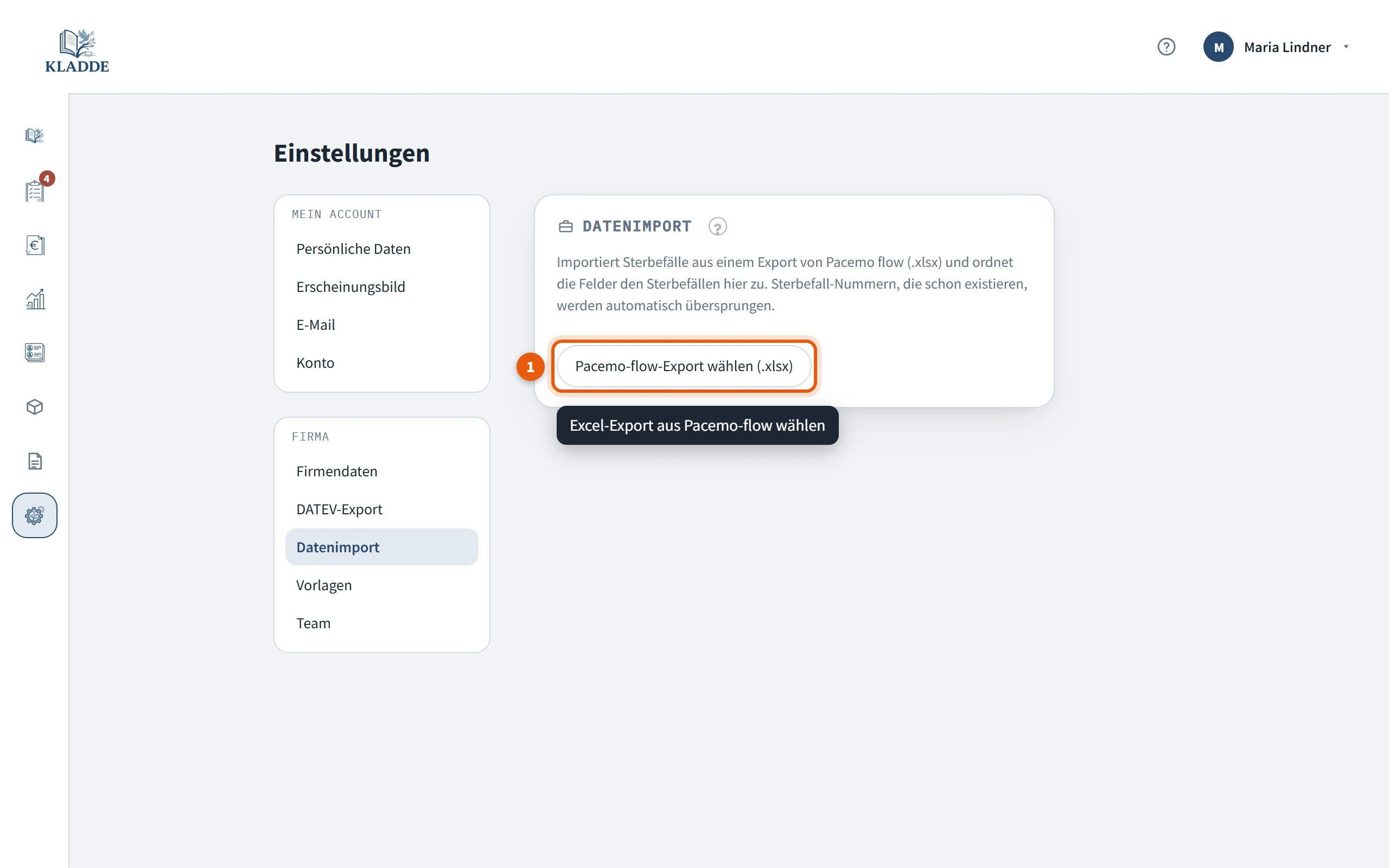 Datenimport